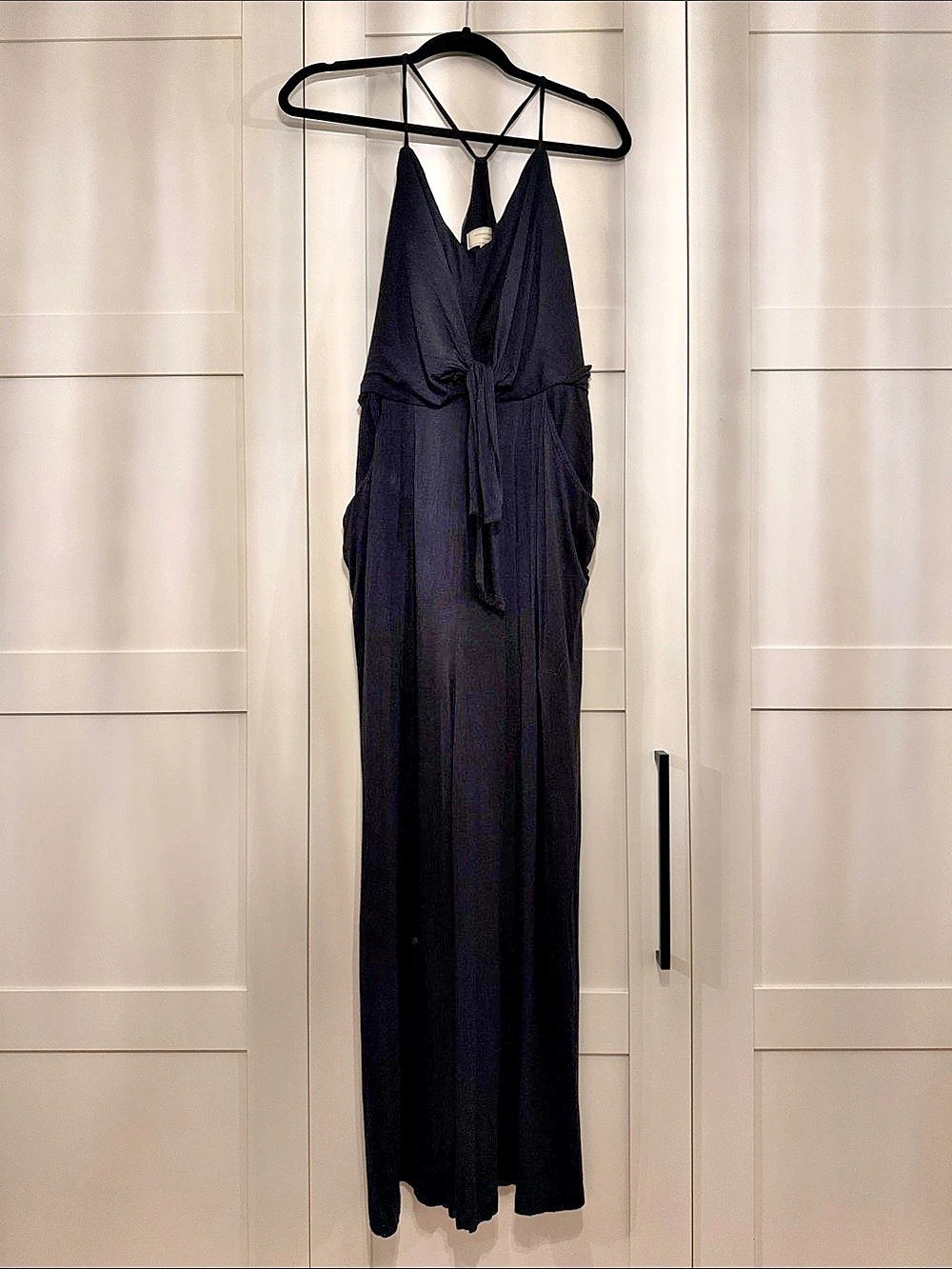 Anthropologie Black Jumpsuit